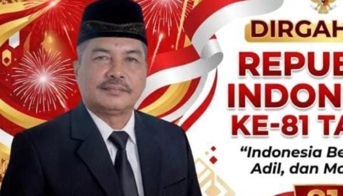 Momen HUT ke-81 Kemerdekaan RI, Kepala SMAN 1 Dolok Batunanggar, Warkum SPd MSi Ajak Tingkatkan Mutu Pendidikan