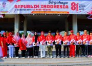 RIBUAN WARGA TEBING TINGGI PADATI LAPANGAN MERDEKA MERIAHKAN SEMARAK HUT KE-81 RI