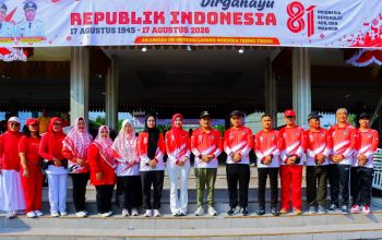 RIBUAN WARGA TEBING TINGGI PADATI LAPANGAN MERDEKA MERIAHKAN SEMARAK HUT KE-81 RI