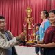 Sasana SMPN 2 Tapian Dolok Juara 3 di Kejurcab Wushu Sanda Simalungun