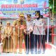 PERMUDAH AKSES WARGA KELURAHAN MANDAILING, WALI KOTA DAN KAPOLRES TEBING TINGGI RESMIKAN JEMBATAN MERAH PUTIH