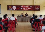 68 Tim Senior dan Pelajar Ikuti Technikal Meeting Open Turnamen Bola Voli di Pematangsiantar