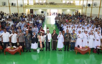 Aula SMP RK Bintang Timur Pematangsiantar Diresmikan