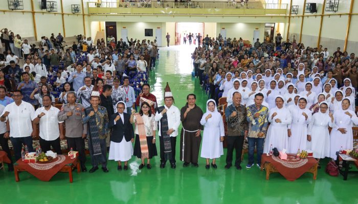 Aula SMP RK Bintang Timur Pematangsiantar Diresmikan