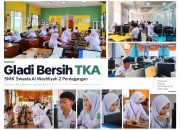 SMK Swasta Al Washliyah 2 Perdagangan Gelar Gladi Bersih TKA Selama Empat Hari
