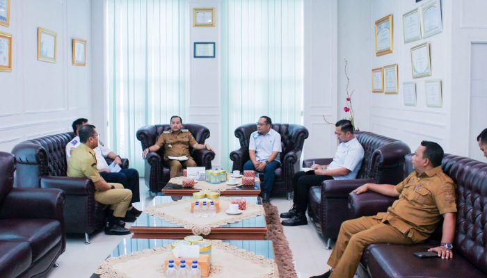 TERIMA AUDIENSI PLN, WALI KOTA TEBING TINGGI MINTA PERCEPATAN LISTRIK KOLAM RENANG PEMKO DAN PENERANGAN JALAN
