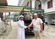 Haul Ke-17 TGB Syekh Abdurrahman Rajagukguk Qs, H Novri Ompusunggu Sumbang Satu Ekor Sapi