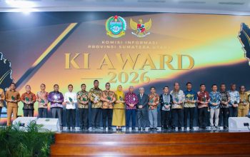 RAIH PREDIKAT INFORMATIF KI SUMUT AWARD 2026, PEMKO TEBING TINGGI TEGASKAN KOMITMEN TRANSPARANSI PELAYANAN PUBLIK