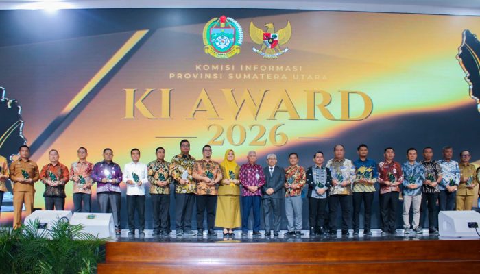 RAIH PREDIKAT INFORMATIF KI SUMUT AWARD 2026, PEMKO TEBING TINGGI TEGASKAN KOMITMEN TRANSPARANSI PELAYANAN PUBLIK
