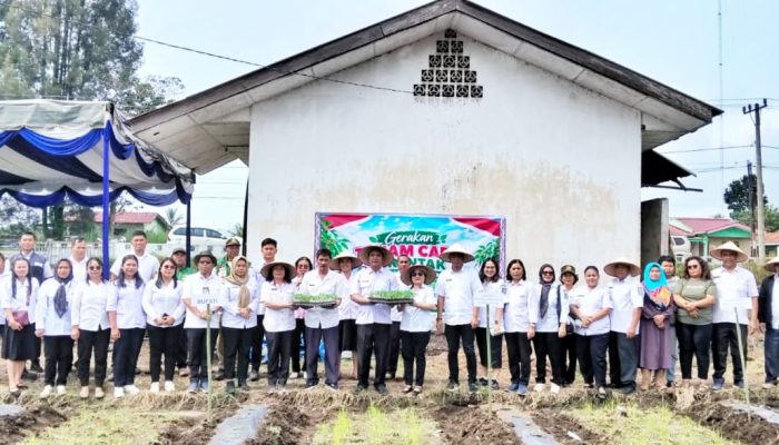 Jaga Ketersediaan dan Pasokan Cabai, Pemkab Simalungun Laksanakan Gerakan Tanam Cabai Merah Serentak