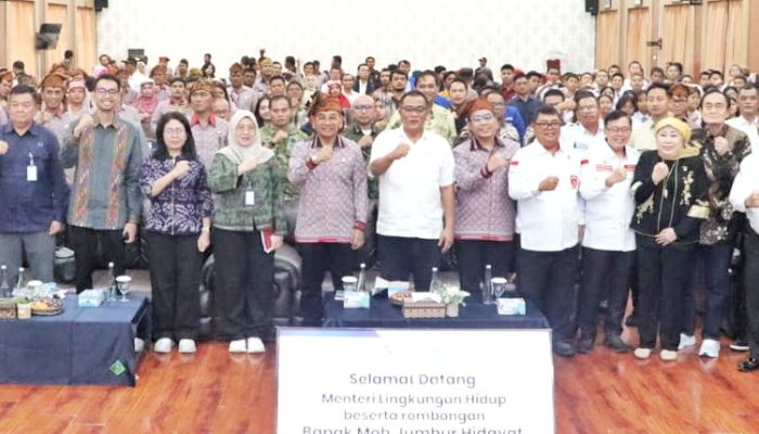 Bupati dan Wakil Bupati Simalungun Sambut Hangat Kunjungan Kerja Menteri Lingkungan Hidup RI