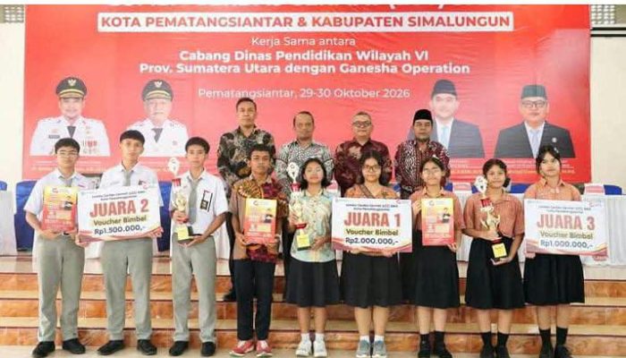 SMA Swasta Budi Mulia Juara 1 Disusul SMA Swasta Seminari Juara 2